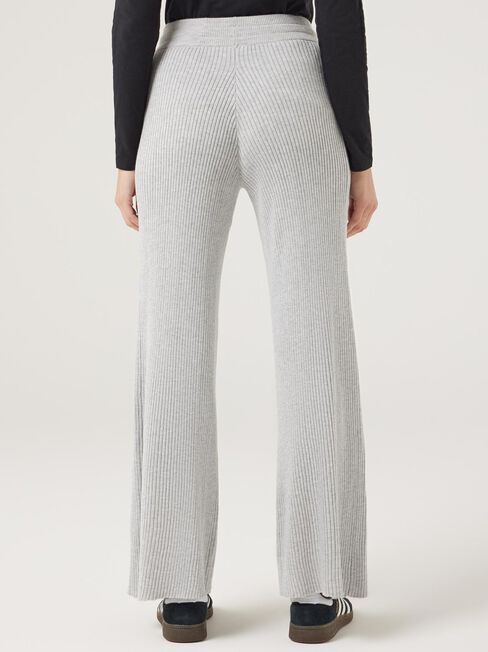 J-Luxe Rib Pant, Grey Marle, hi-res