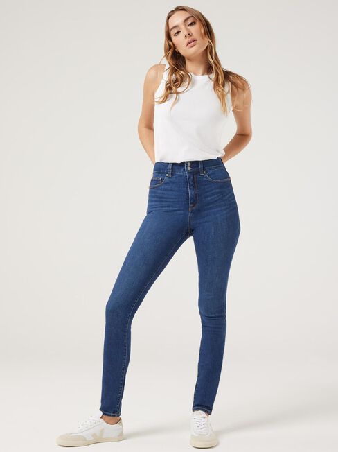 Tummy Trimmer Skinny Jeans