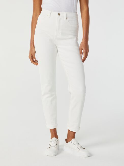 Brooke High Waisted Tapered Crop Jeans | Jeanswest