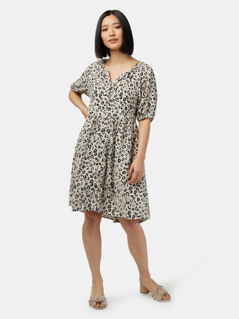 Sadie Button Front Dress | Jeanswest