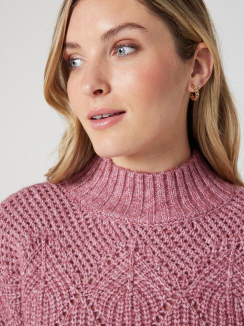Charlie Pointelle Knit | Jeanswest