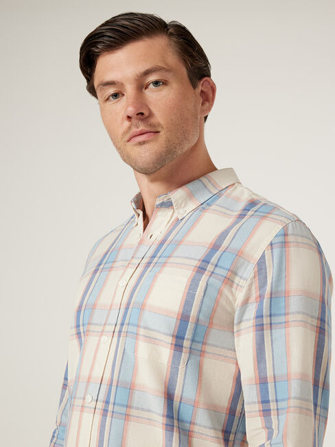 Long Sleeve Boston Check Shirt, Multi, hi-res