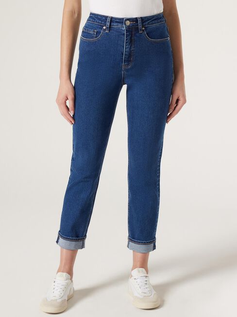 Brooke Tapered Crop Jeans