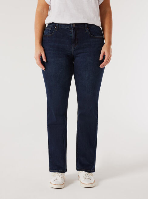 Women's Bootcut Jeans, Dark blue
