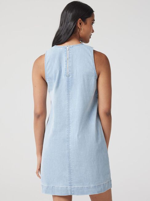 Sophie J-Luxe Dress, Blue, hi-res