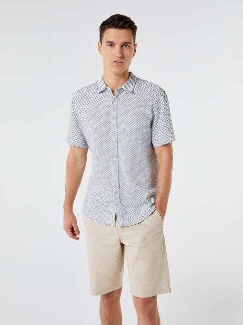 SS Jerry Textured Shirt | Jeanswest