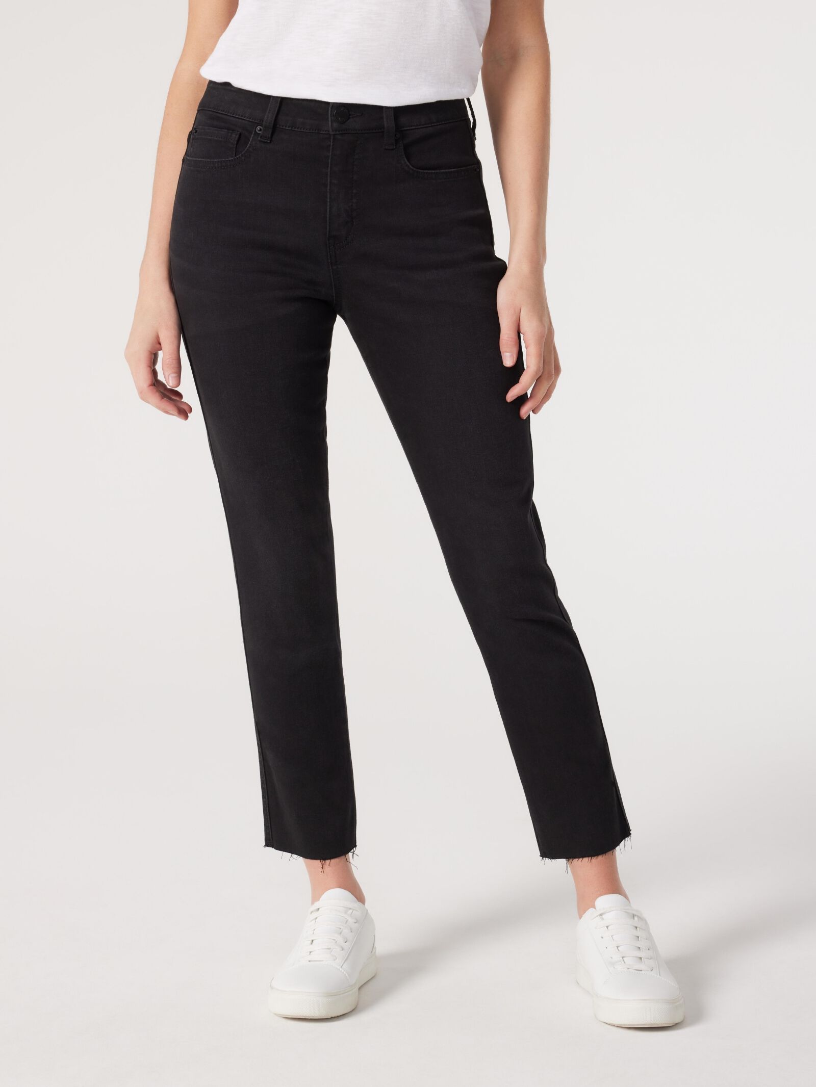 Next high waisted black clearance jeans