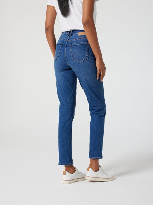 High Waisted Tapered Jeans | Jeanswest