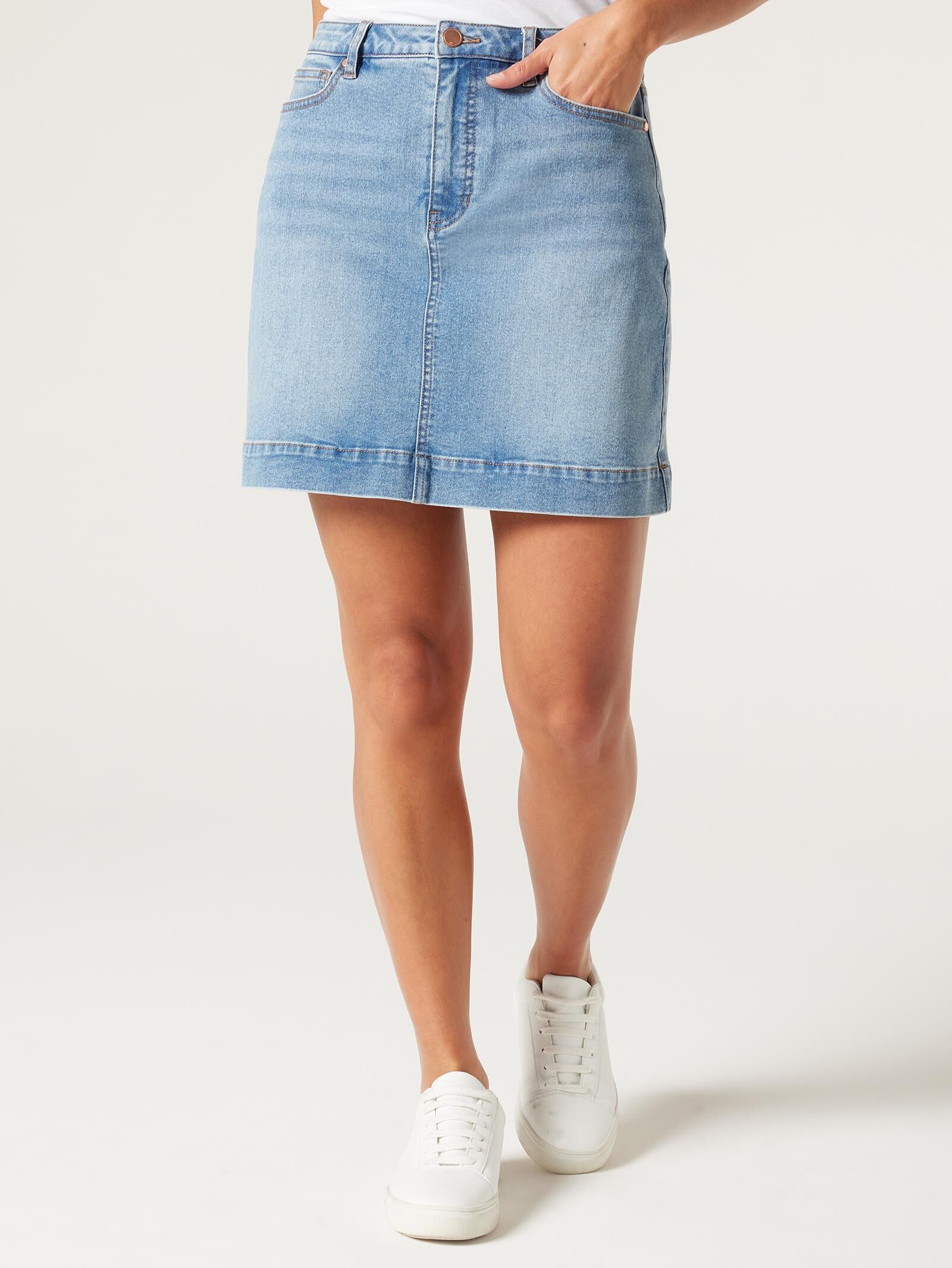 Lulu Luxe Lounge Knee Length Skirt | Jeanswest