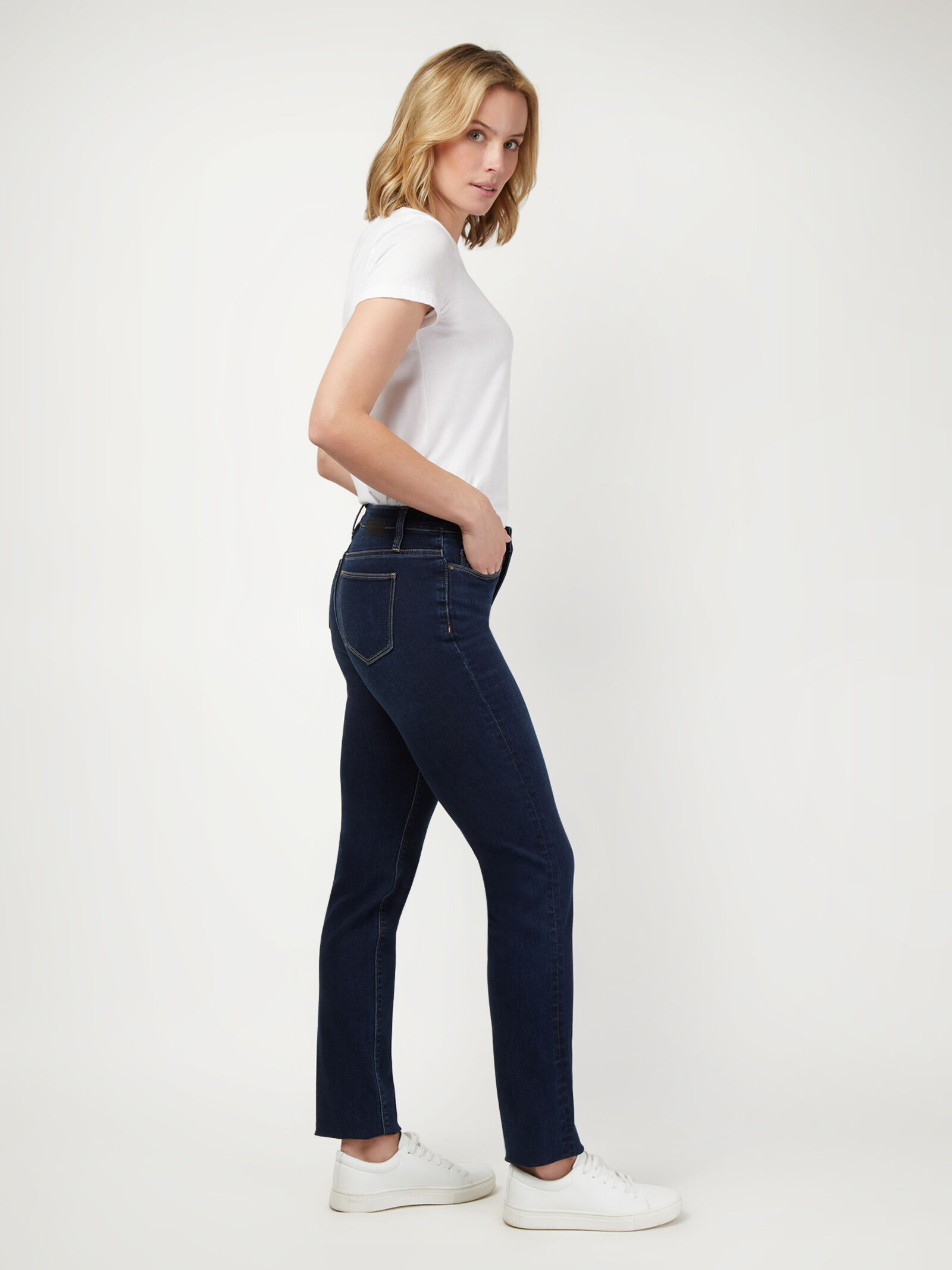 Womens slim deals straight jeans