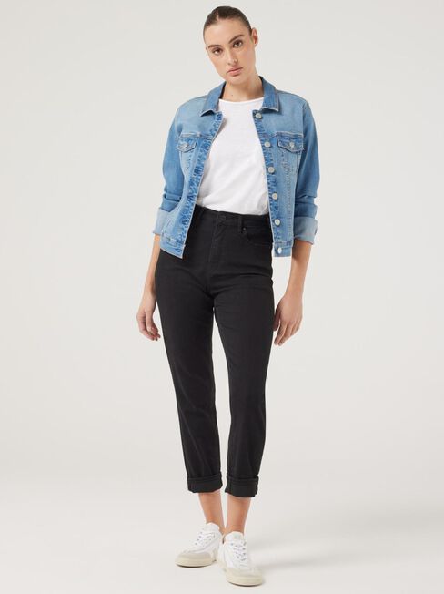 Classic Stretch Denim Jacket