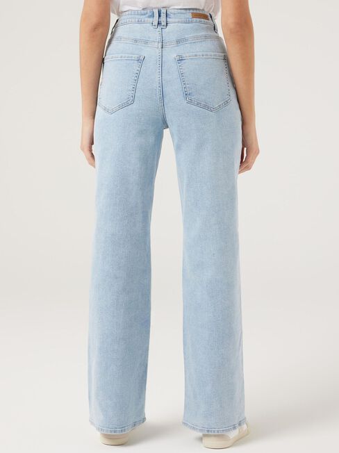 Wide Leg Jeans, Light Vintage, hi-res