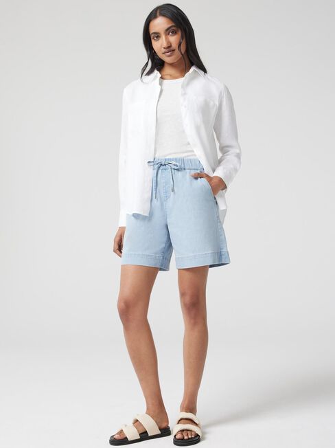 J-Luxe Harper Denim Short