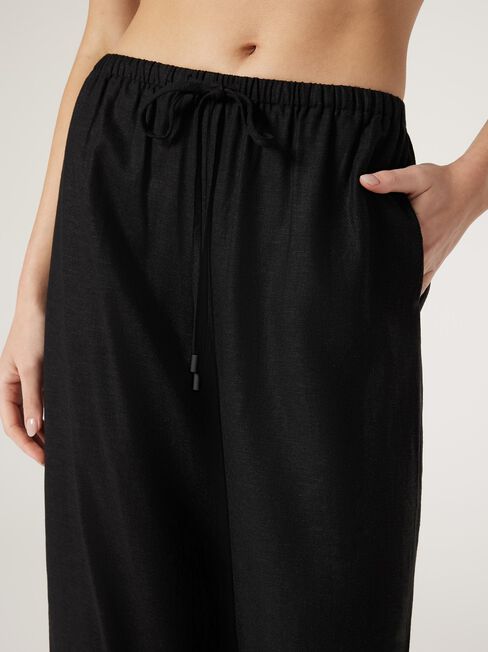 Tillie Wide Leg Pant, Black, hi-res