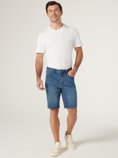 Terrence Knit Denim Short