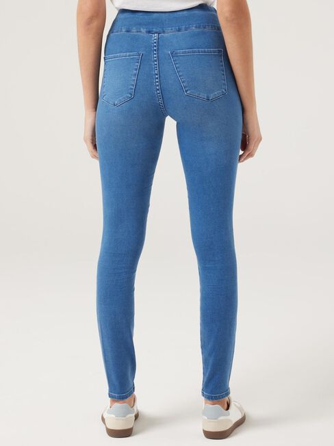 Tessa Skinny Jean, Mid Indigo, hi-res