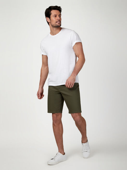 Milton 5 Pocket Short, Green, hi-res