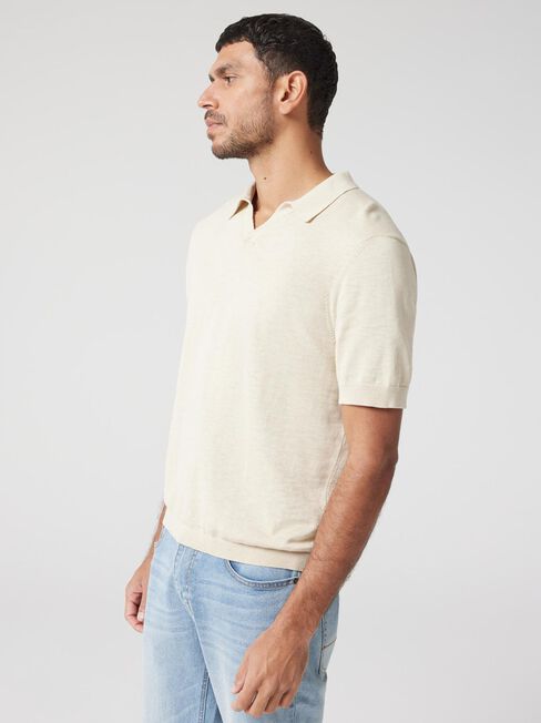 Taylor Short Sleeve Resort Polo, Brown, hi-res