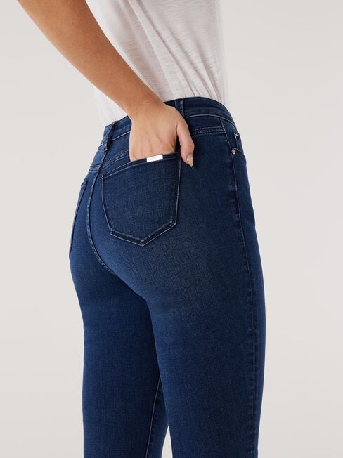 Maddy Mid Waisted Pedal Pusher | Jeanswest
