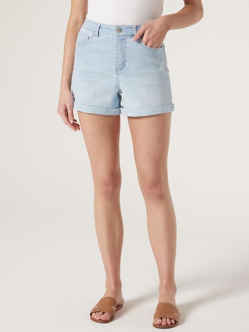 Alexa Boyfriend Short, Light Destructed, hi-res