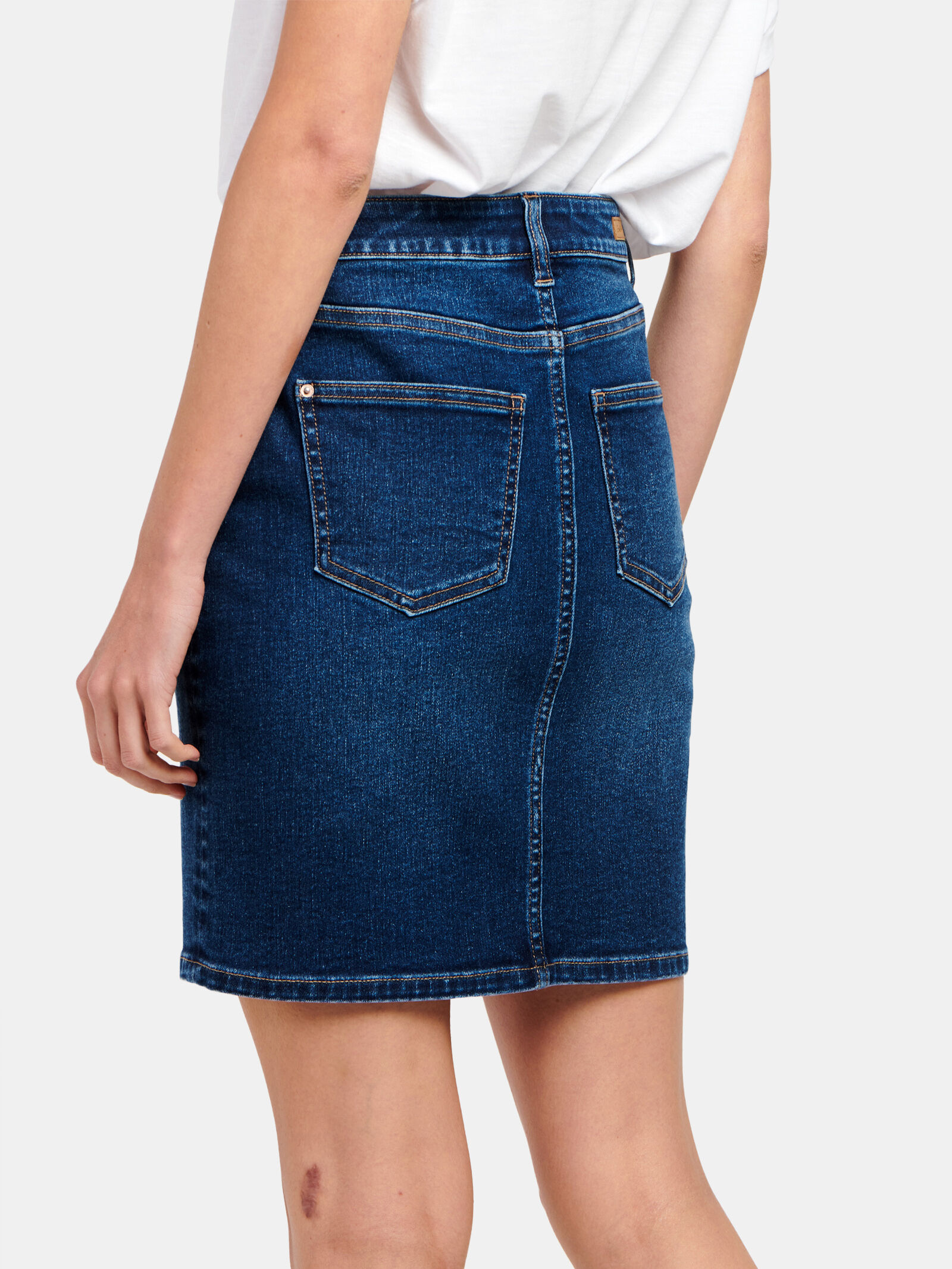 Y2K denim mini skirt from jeans west low rise ... - Depop