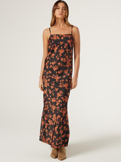 Holly Slip Dress, Floral, hi-res