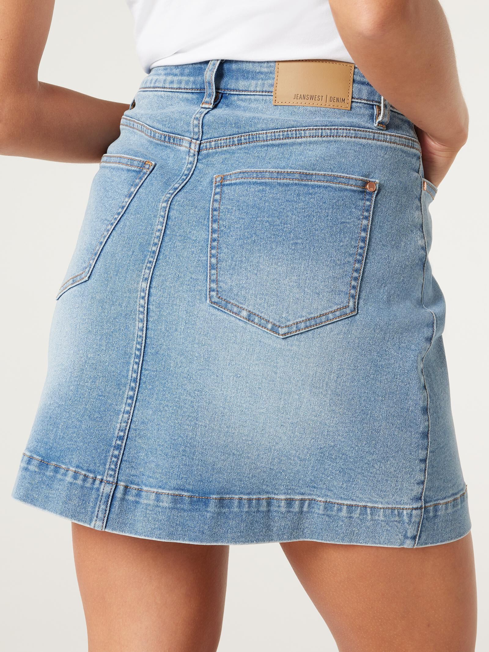 Megan Classic Denim Skirt | Jeanswest