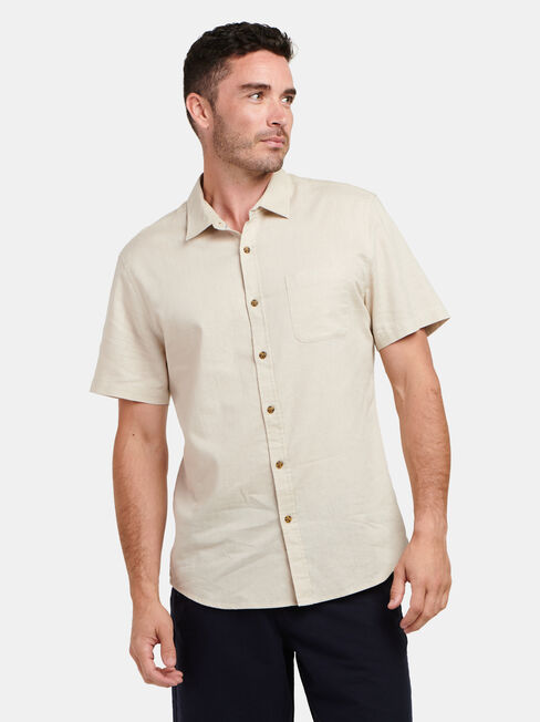 Ethan Short Sleeve Textured Shirt | Jeanswest