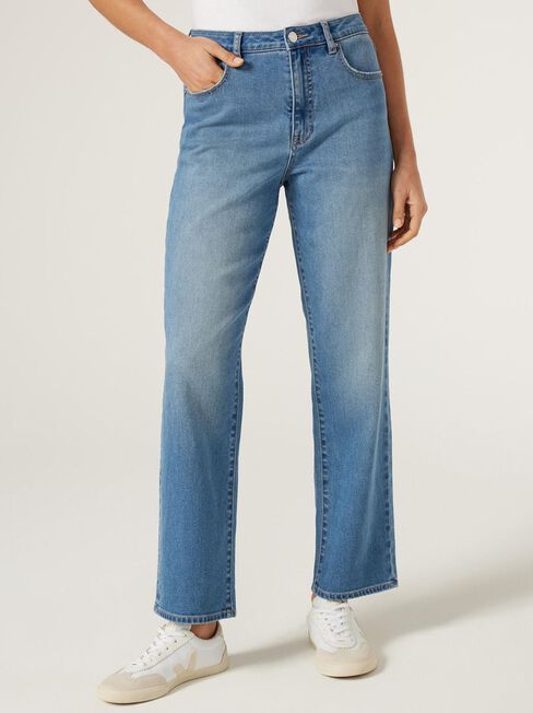 Ella Straight Relaxed Jeans, Mid Vintage Wash, hi-res