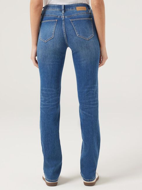 Slim Straight Jeans, , hi-res