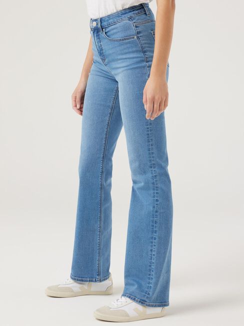 Daisy Bootcut Jeans, Mid Vintage, hi-res