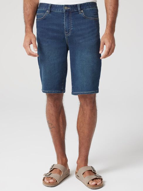 Caleb Knit Denim Short