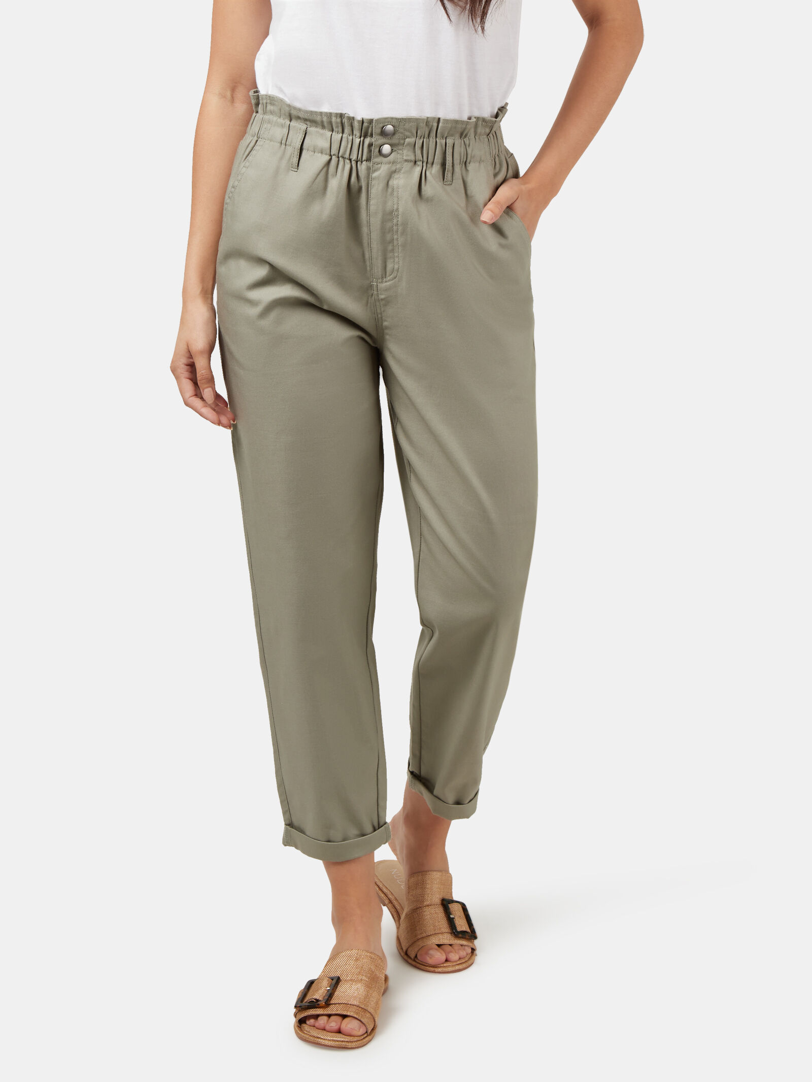 old navy paper bag pants