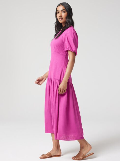 Bianca Cut Out Dress, Pink, hi-res