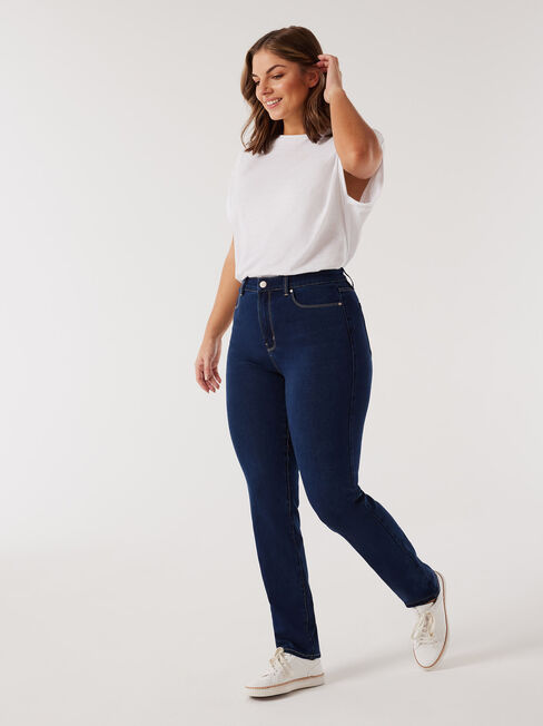 | Embracer Freeform Curve 360 Straight Jeanswest slim jeans