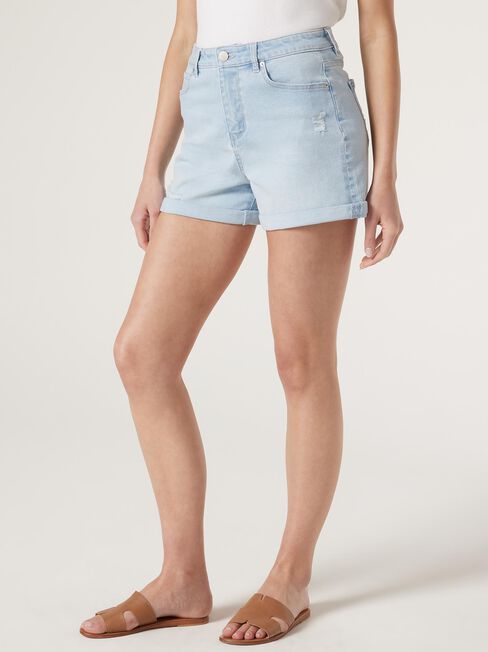 Alexa Boyfriend Short, Light Destructed, hi-res