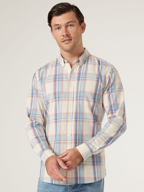 Long Sleeve Boston Check Shirt, Multi, hi-res