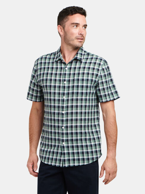 Trent Short Sleeve Check Shirt | Jeanswest