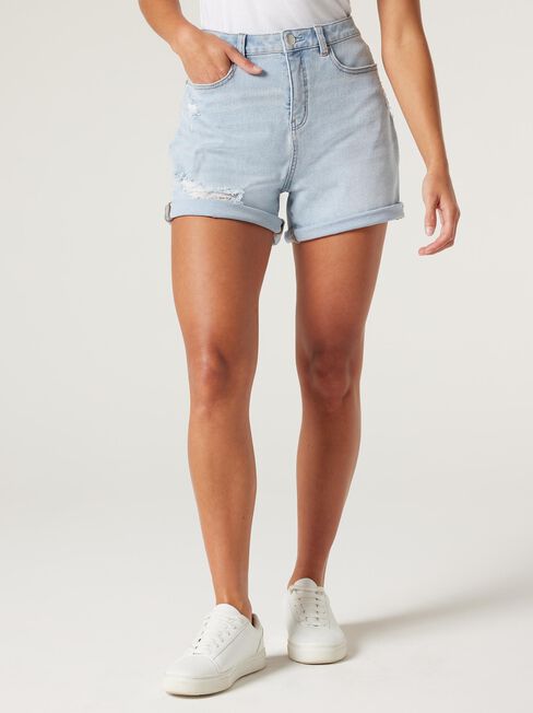 Women Baggy Elastic Waist Hot Pants Ladies Summer Loose Straight Leg Shorts