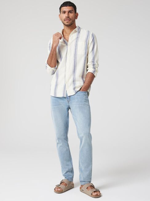 Long Sleeve Harrison Relaxed Linen Shirt