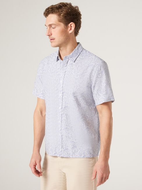 SS Chase Print Shirt, Multi, hi-res