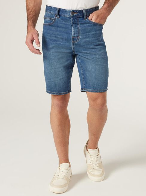 Terrence Knit Denim Short