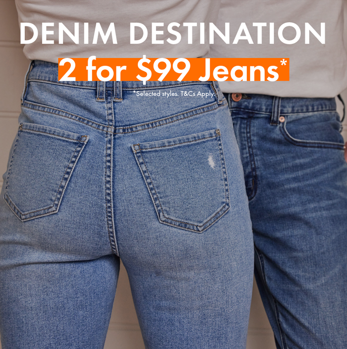 Jeanswest Australia | Shop for Women's, Men's and Maternity Clothing Online
